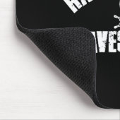 Rage-Backen rettet Live-Schädel lustiger Bäcker Ko Mousepad (Ecke)