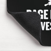 Rage-Backen rettet Live-Schädel lustiger Bäcker Ko Mousepad (Ecke)