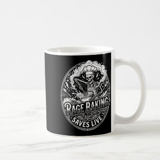 Rage Baking rettet Live Funny Chaos Kitchen Kaffeetasse