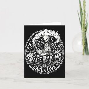 Rage Baking rettet Live Funny Chaos Kitchen Karte