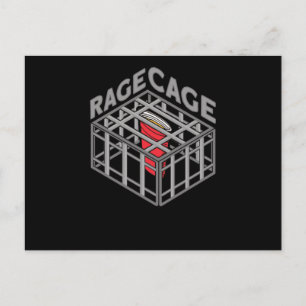 Rage Cage Drink Alkohol Party trinken Spiel Postkarte