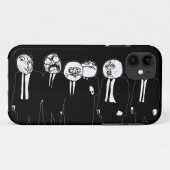 Rage Comic Meme. Me Gusta. Faces Walking Case-Mate iPhone Hülle (Rückseite (Horizontal))