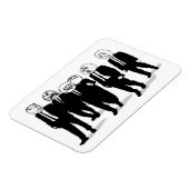 Rage Comic Meme vor dem Walking. Ich Gusta. Magnet (Linke Seite)