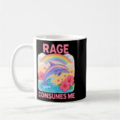 Rage Consumes Me Dolphin  Kaffeetasse (Links)