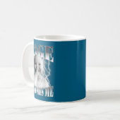 Rage Consumes Me Funny Ai Baby Holding Laugh Brain Kaffeetasse (Vorderseite Links)