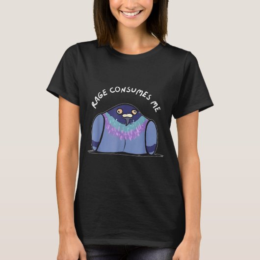 Rage Consumes Me Funny Geon Meme Hand Drawn  T-Shirt (Vorderseite)