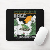 Rage Consumes Me Ugly Christmas Sweaters Funny Fro Mousepad (Mit Mouse)