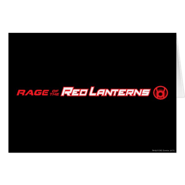 Rage der roten Lanterns (Vorderseite (Horizontal))