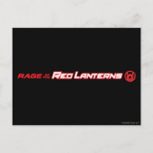 Rage der roten Lanterns Postkarte (Vorderseite)