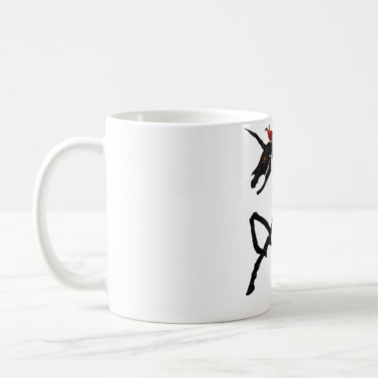 Rage - Einhornskelett Kaffeetasse (Links)