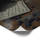 Rage Error: System Failure - Ctrl Alt Delirium Poster (Ecke)