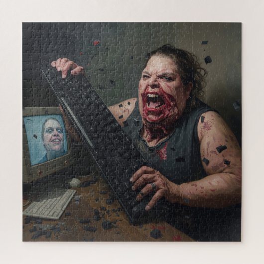 Rage Error: System Failure - Ctrl Alt Delirium Puzzle (Vertikal)