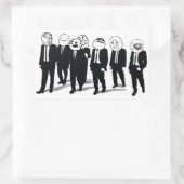 Rage Gang Rectangle Stickers (Tasche)