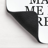 Rage Makes Me Feel Pretty Funny Feminism Slogan Mu Mousepad (Ecke)