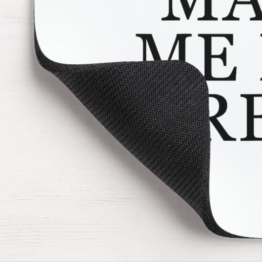 Rage Makes Me Feel Pretty Funny Feminism Slogan Mu Mousepad (Ecke)