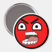 Rage - Maßgeschneiderte Magnet (Vorderseite/Rückseite)