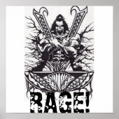 RAGE! POSTER (Vorne)