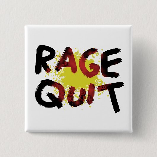 Rage Quit Button (Vorderseite)