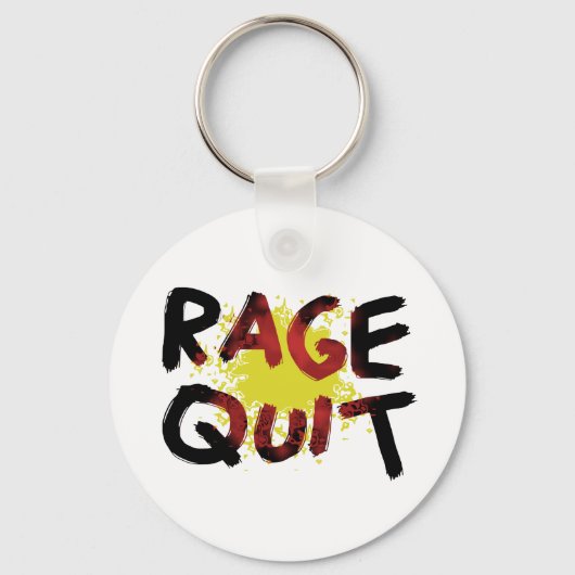 Rage Quit Schlüsselanhänger (Rückseite)