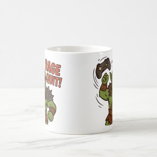 Rage Quit Tasse D&D Barbarian Funny Geschenk (Mittel)