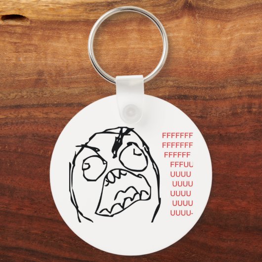 Rage Troll Schlüsselanhänger (Vorderseite)