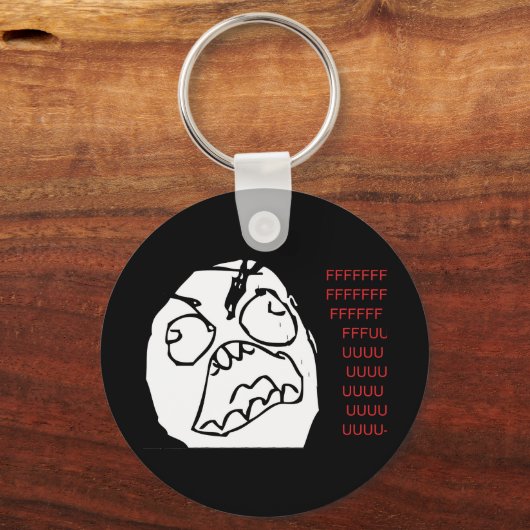Rage Troll Schlüsselanhänger (Vorderseite)