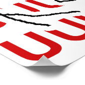 Rage Typ Poster (Ecke)