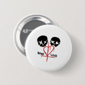 Rage und Liebe Button (Vorne & Hinten)