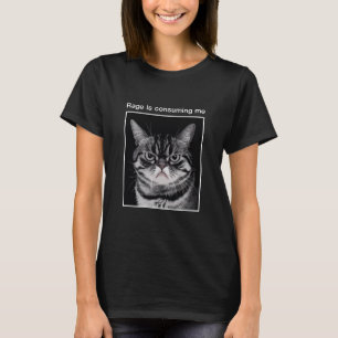 Rage verzehrt mich lustig wütende Katze Lover Gesc T-Shirt