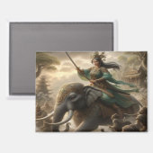 Rage von Jade Magnet (Vorderseite/Rückseite)