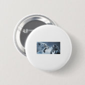 Ragebait Meme, Lion Monkey, Monkey And Lion Meme M Button (Vorne & Hinten)