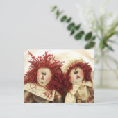 Ragedy Dolls Postkarten (Stehend Vorderseite)