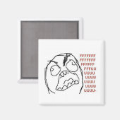 Rageguy fridgemagagnet magnet (Vorderseite/Rückseite)