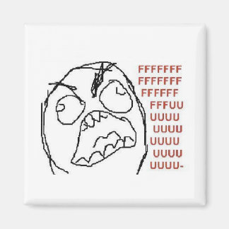 Rageguy fridgemagagnet magnet