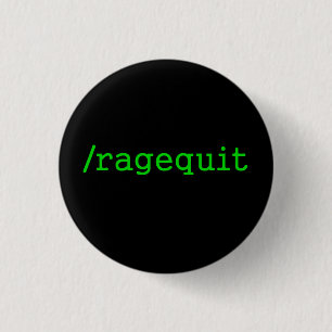 Ragequit Gamer Button
