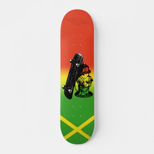 Raggae Skateboard (Vorne)