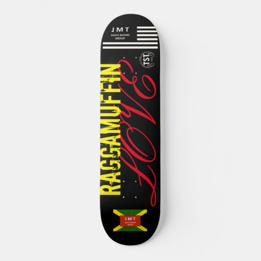 RAGGAMUFFIN LIEBE / JMT USA SKATEBOARD (Vorderseite)