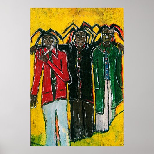 RAGGAMUFFIN RUDEBOYS POSTER (Vorne)