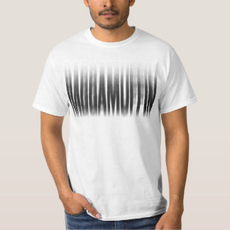 Raggamuffin verschwommene Effekte Typografie Regga T-Shirt