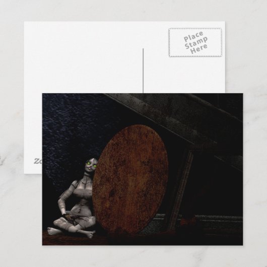 Ragged and Lassoned Postkarte (Vorne/Hinten)