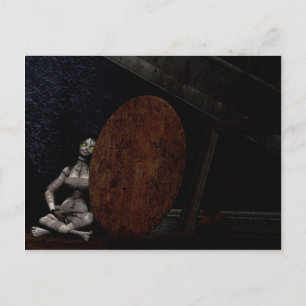 Ragged and Lassoned Postkarte