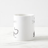 Ragged Evil Black Cat Kaffeetasse (Mittel)