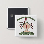 Raggedy 11. Geburtstags-Geschenke Annie Button (Vorne & Hinten)