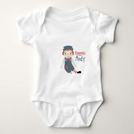 Raggedy Andy Baby Strampler (Vorderseite)
