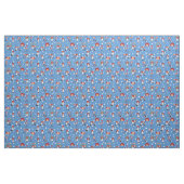 Raggedy Ann and Andy on Falling Hearts on Blue Stoff (Fat Quarter (45,7 x 55,9 cm))