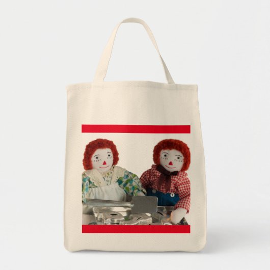 Raggedy Ann & Andy Bake Cookies Tragetasche (Vorne)