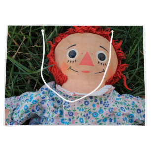 Raggedy Ann-Puppe 1 Große Geschenktüte