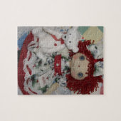 Raggedy Ann Puppe & Eisbär Puzzle (Horizontal)