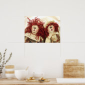 Raggedy Dolls POSTER (Küche)