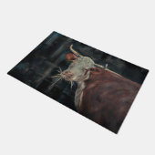 Raggedy rug by Jason Street Fußmatte (Schrägansicht)